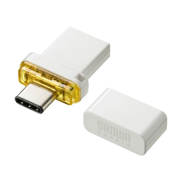Sanwa Supply UFD-3TC32GW USB Type-C Memory 32GB
