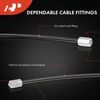 A-Premium Intermediate Side Parking Brake Cable Assembly Compatible with Dodge Models: Ram 2500 Van 2001-2003, Ram 3500 Van 2001-2003 - Replace# 52009374AE