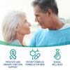 Best Over-the-Counter Prostate Support Health Supplement for Men - 600 mg Saw Palmetto 300mg Pygeum - 16 Herbs + Zinc - Relief from Enlarged Prostate & Stop Frequent Urination - 60 Capsules