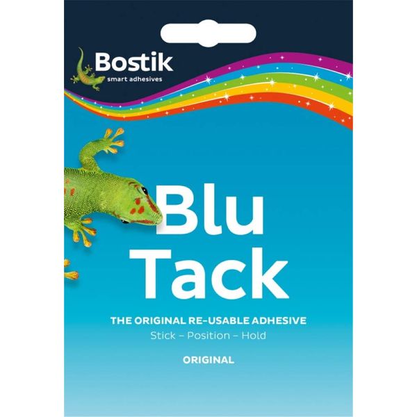 Bostik Blue Tack - The Original Re-usable Adhesive : Stick - Position - Hold (Original)