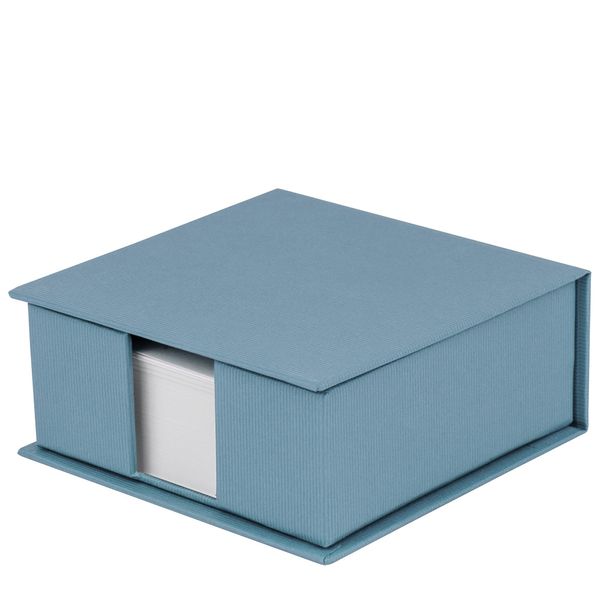 Rössler S.O.H.O. Refillable Jotter Box 11 x 11 cm Denim