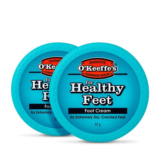 O’Keeffe’s® Healthy Feet Jar 91g Twin Pack