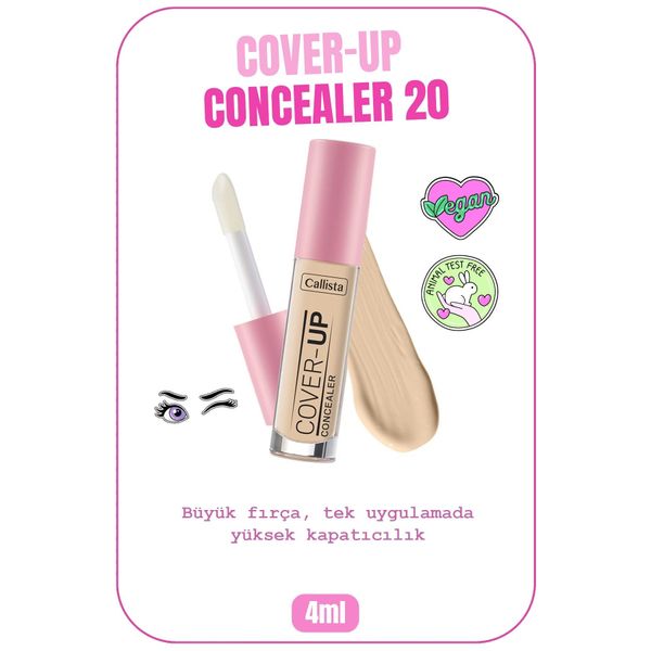 Cover Up Concealer Göz Altı Kapatıcısı 20 Sand