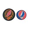 Grateful Dead Patch Set of Two iron on patches  Embroidered 2