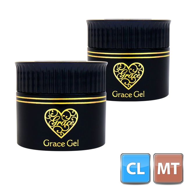 ●Yu-Packet not available●<br> Grace gel clear &amp; matte top set