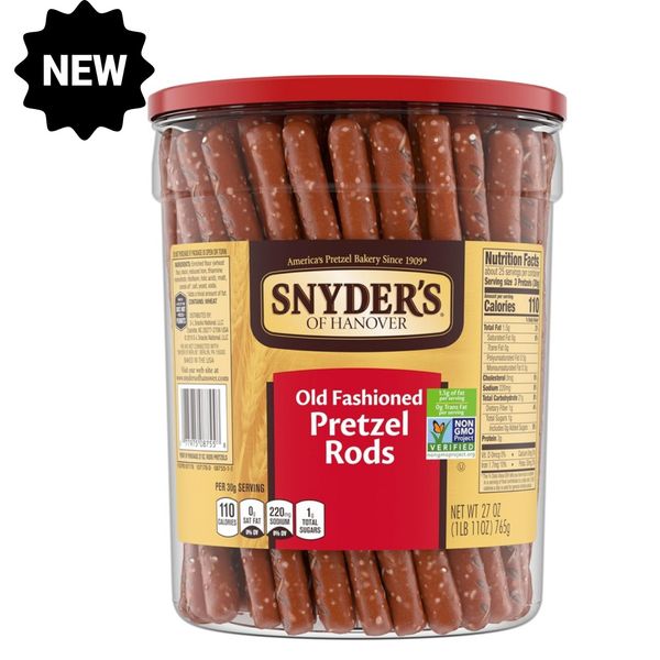 Snyder's Old Fashioned Pretzel Rods, 27 oz