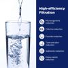 6xBlack Purification Water Filter Replacement for GravityFed Water Filter System