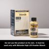 Jerome Russell Bblonde Maximum Lift Cream Peroxide 30 Vol - Permanent Blonde Hair Dye for Blonde to Medium Brown Hair Colour, Hair Bleach with 9% Peroxide & Avocado Oil, Lifts 6-7 Shades, 75ml