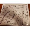 Set of Halloween Skeleton Window Stickers - 4 Sheets In Pack