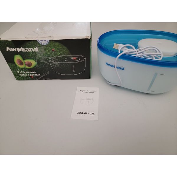 Awpland Pet Avocado Water Fountain  2L /67 Oz