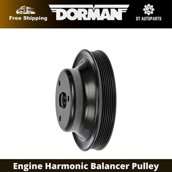 For 1993-2003 Chevrolet W4500 Tiltmaster Dorman Engine Harmonic Balancer Pulley