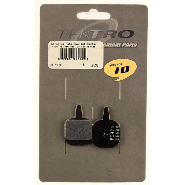 Tektro Io Mechanical Disc Brake Pads, 1 Pair