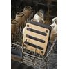 Epicurean Trivet, 7-Inch by 7-Inch, Natural/Black