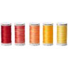 Gutermann Thread Set: Machine Embroidery Cotton 12-Sunny