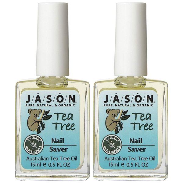 Jason Tea Tree Oil Nail Saver - 0.5 oz - 2 pk