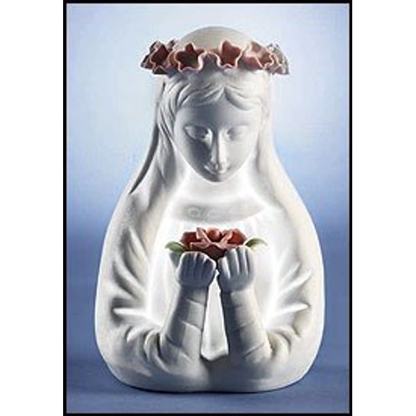 Madonna with Rose LED Night Light