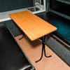 2 Pcs Rv Folding Table Leg 27.5" Black Foldable Table Legs for Rv'S and Cargo Tr