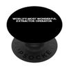 Der wunderbarste Abzieher-Bediener der Welt PopSockets mit austauschbarem PopGrip