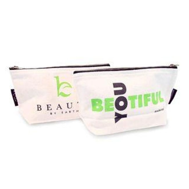 Beauty by Earth - Canvas Makeup Bag