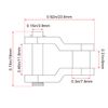 OIIKI Roller Chain Offset Link #40, 8-Pack