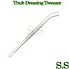 (Huge Tweezers) Thumb Dressing Forceps Curved 18" LONG NEW 