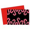 Great Papers! Candy Canes with Red Foil Note Card, 4.875" x 3.5", 50 count (2021139)