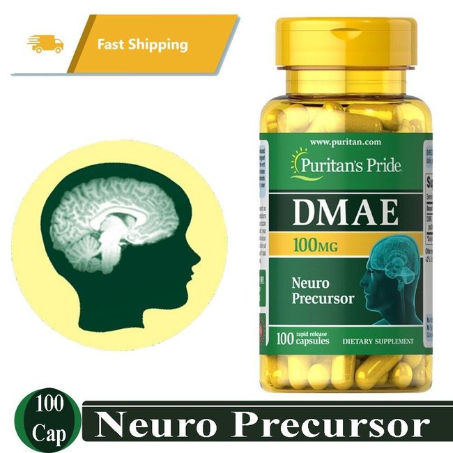 Puritan's Pride DMAE 100 mg - 100 Capsules