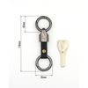 NONINA Engine Design Key Chain Set, Braun