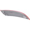Garage-Pro Rear Bumper Reflector for FORD FOCUS 2015-2018 LH Hatchback