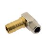 Angle - Threaded Nozzle with Metric Male Thread M 10 x 1-9 mm Brass