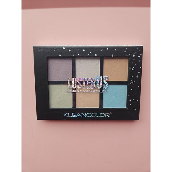 Kleancolor LusterUS Illuminating Foil Metallic Highlighter Palette - ENCHANTED