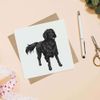 'Flat-coated Retriever' Blank Greeting Card (GC00035510)