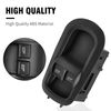 Hoypeyfiy 2029885 Front Left Driver Side Switch Control Button Replacement for Ford Transit MK8 Custom Replace 1791339 Double Door Window Control Button