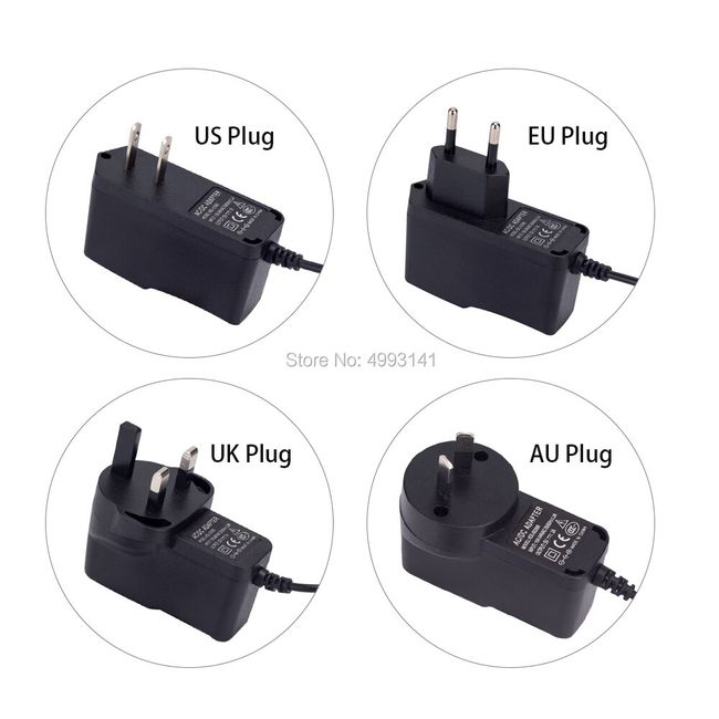 6V 1A AC/DC Power Supply 240V US Mains Adapter Plug Charger for