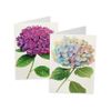 Caspari Boxed Note Cards, Hydrangeas, Box of 8