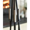 Black Contemporary "Pyramid" Companion Set