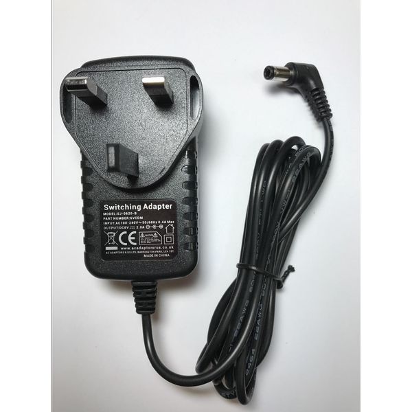 Replacement for 5.9V 2A AC-DC Adaptor Power Supply Charger for Goji Docking Speaker