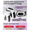 Labelling Device Embossing Device - 3D Labelling Device E975 with 6 Rolls Embossing Device Labels, Handheld Device Embossing Machine with Embossing, Labelling Device for Home, Crafts and DIY Hobby
