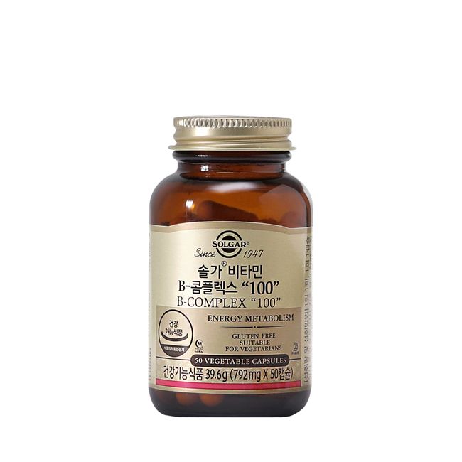 Solgar Vitamin B Complex 100 50 Capsules