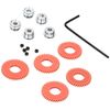 Scalextric C8405 Assorted Spur Gears (5) for Side-Winder Motors 1:32 Scale Accessory