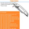 NPAUTO Exterior Door Handle Front Left Driver Side Replacement for 07 08 09 10 11 12 13 Chevy Silverado 1500 2500, Avalanche, Suburban, Tahoe, Cadillac Escalade, GMC Sierra, Yukon XL, 80546, Chrome