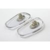 nishimura nose pads (silicone type) box butterfly small [silver] 2 pairs
