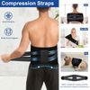 KingPavonini Red Light Therapy Belt, 3 in 1 Red Light Therapy for Body with Compression Strap, 630 & 660 & 850nm Infrared Light Therapy for Shoulder Waist Back Pain Relief, Decrease Inflammation