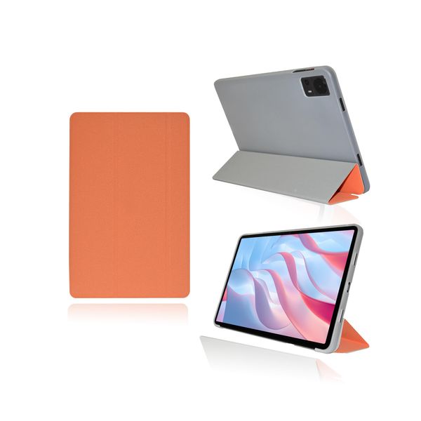 For Teclast T60 Plus 12 inch Tablet,Smart Case, Shockproof,Full Protection with Multi-Viewing Angles and Sleep/Wake Function,Orange