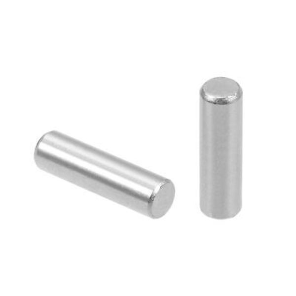 50Pcs 4mm x 14mm Dowel Pin Shelf Support Pegs 304 Stainless Steel Cylindrical...