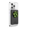 Two Kisses Collided Lip Smacking Lime Colored Lips Pattern PopSockets PopWallet for MagSafe