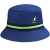 Kangol Stripe Lahinch Bucket Hat, Blue (Navy), Small