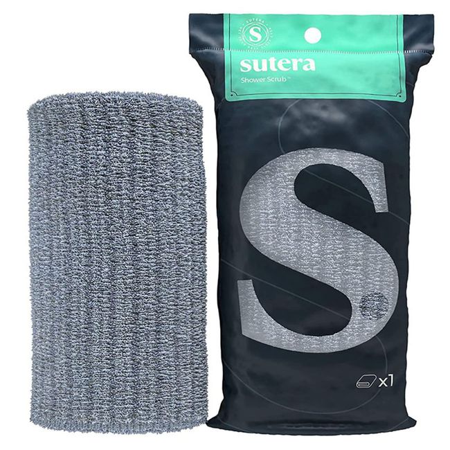 SUTERA - Wash Towels Extra Absorbent Silverthread Washcloths Set - Pack of  4 Grey - 100% CA-Grown Cotton - Luxury Soft Durable Quick Drying Fabric