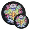 Pulsar DabPadz Round Dab Mat - Psychedelic Alien / 8"