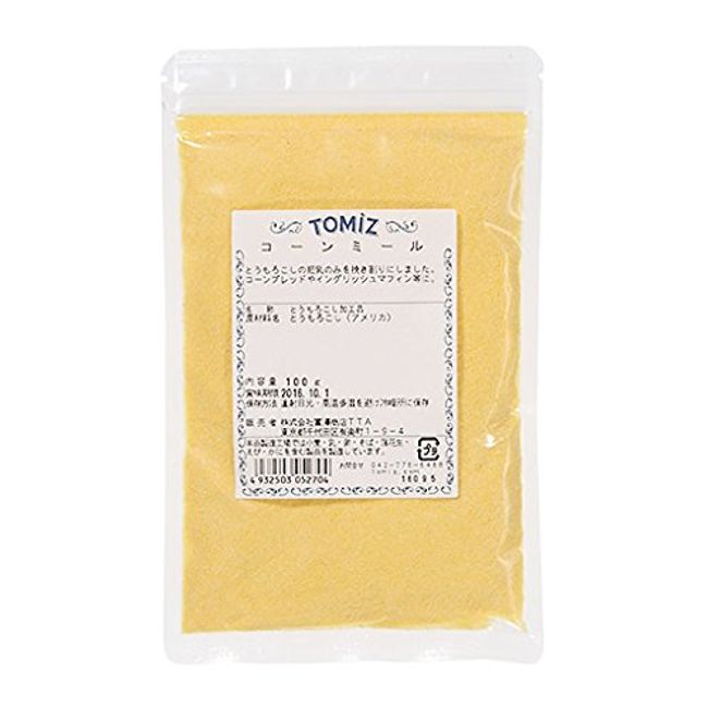 Corn Meal / 3.5 oz (100 g) Tomizawa Shoten Cornflower Gritz Meal